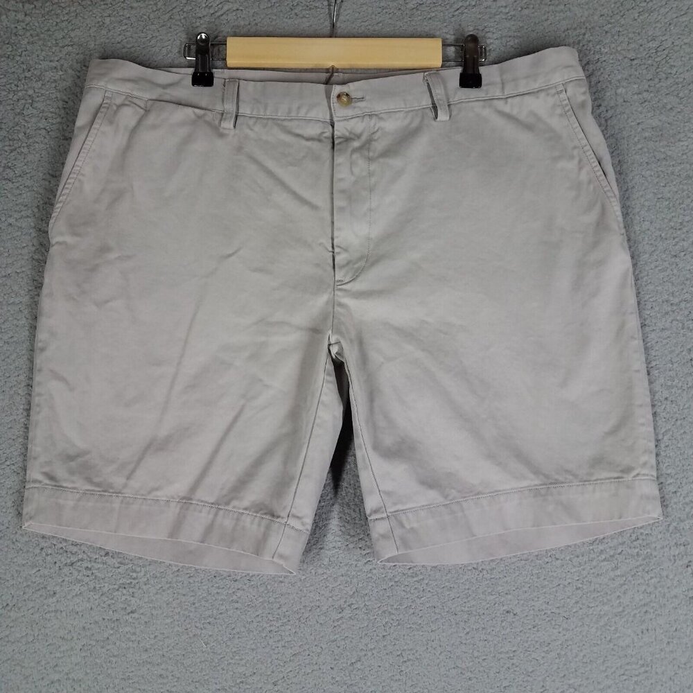 Polo Ralph Lauren Chino Shorts Adult 40 Gray 8.5" Preppy Classic Casual Summer